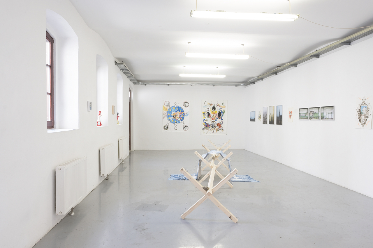 Installationsansicht, TRAN­SI­TUS IM­MO­BI­LIS, Kunstraum am Schauplatz, 2018