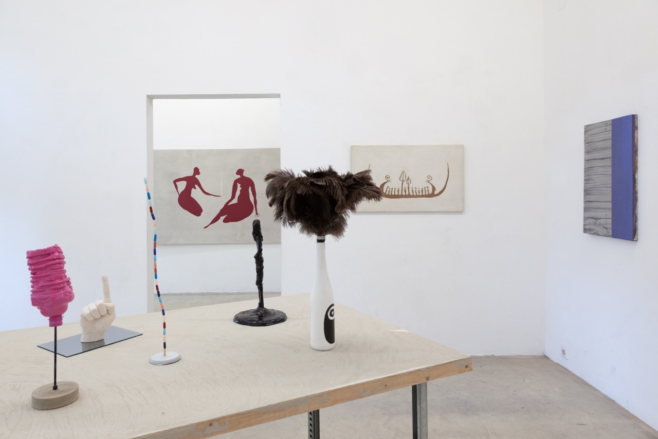 Installationsansicht, NINO STELZL, Galerie kunstbuero 2018